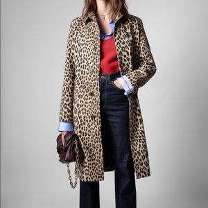 NWT Zadig & Voltaire Gentleman Canvas Leo Coat